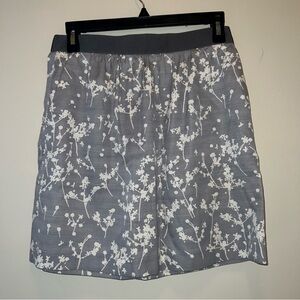 Ann Taylor Loft Gray Skirt